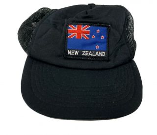 Vintage Zealand Foam Mesh Snapback Trucker Farmer Hat