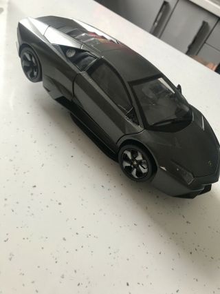 Lamborghini Reventon 1/18 Scale Mondo Motors Toy Car Model On A Stand