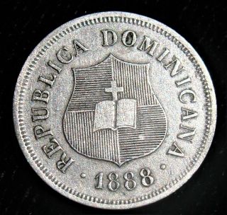 Dominican Republic: 1888 - A 1 1/4 Centavos.