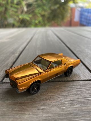 Vintage Corgi Rockets Cadillac Eldorado Diecast Toy Car - Copper Metallic A1