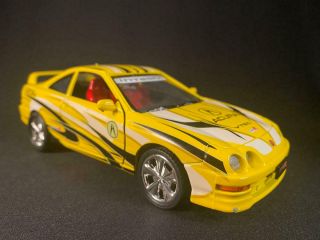 2000 Acura Integra Type R Yellow 1/24 Scale Diecast Vhtf