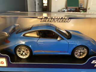 1/18 Maisto Porsche 911 Gt3 Rs 4.  0 Special Edition - Blue