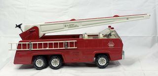 Vintage Tonka Usa Fire Engine Truck With Extendable Ladder Xr - 101