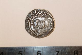 Great Britain Henry Vi 1/2 Groat Silver 1422 - 1461 Ad - Inv L60
