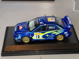 Rally 1/43 Ixo Prodrive Subaru Sti Impreza Wrc Tommi Makinen Monte Carlo 2002