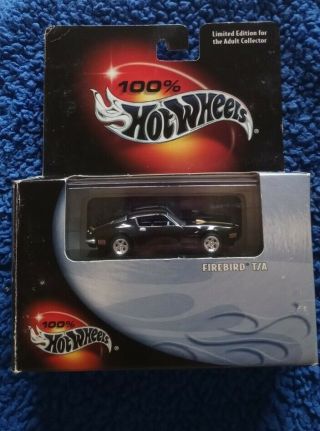 Hot Wheels 2000 Black Box Firebird T/a