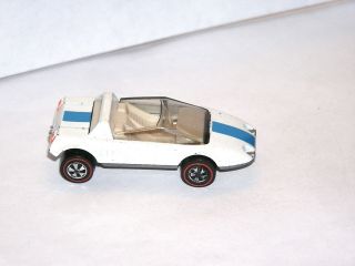1970 Hot Wheels Redline Jack Rabbit Special W White Int Wheels Good Shape