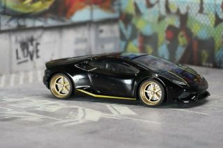 2021 Hot Wheels Factory 500 Hp Lamborghini Huracan Lp610 - 4 Custom Real Riders
