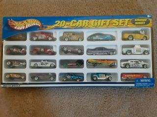 2002 Hot Wheels 20 - Car Gift Set Pack,  Cruise Night