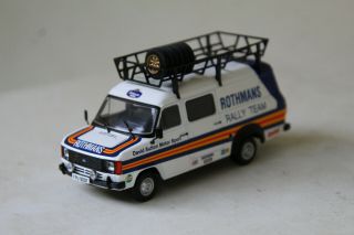 Ford Transit Phase Ii Rothmans Rally Team Assistance Rallye 1/43eme
