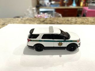 Custom 1/64 Scale Greenlight Ford Suv San Francisco Ca Sheriff Vehicle