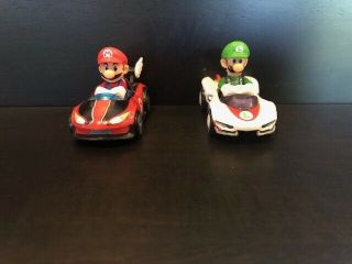 Hot Wheels Mario Kart Wild Wing Mario And P - Wing Luigi Out Of Package