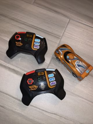 Hot Wheels Ai Intelligent Race Car And 2 Remotes