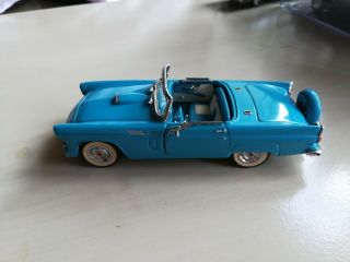 Franklin Blue Ford Thunderbird Diecast Car No Box