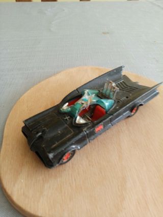 Corgi Toys - Batman Batmobile - Red Hubs Version 267 For Parts/repair Or Code3