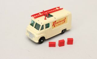 Matchbox Lesney Mb 62 Tv Service Van - With Ladder,  Aerial And 3x Tv 