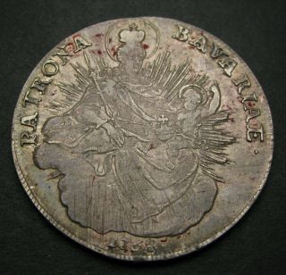 Bavaria (german State) 1 Thaler 1768 A - Silver - Maximilian Iii,  Josef - 3261