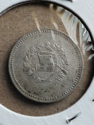 Guatemala 1926 Silver Medal Banco Central