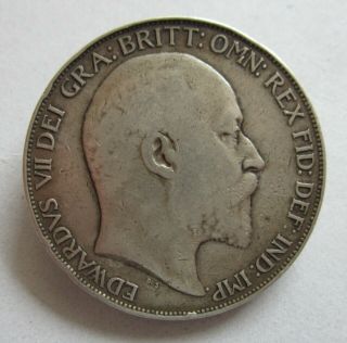 British Silver Crown Edward Vii 1902