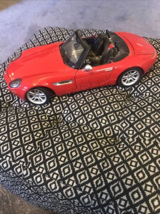 Maisto Die Cast Car Bmw Z8 Convertible Special Edition 1:18 Red