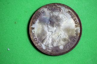 1920 - Straits Settlements Silver One Dollar J21617