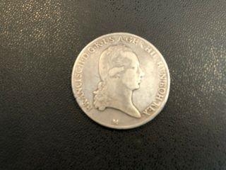 Italy Duchy Of Milan Holy Roman Empire 1792 Silver Kronenthaler 29g Rare