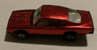 Vintage Hot Wheels Redlines Custom Barracuda Red