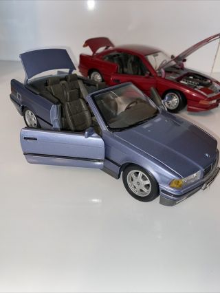Maisto 1993 BMW 325i Convertible Special Edition 1:18 Scale And BMW 850i 2