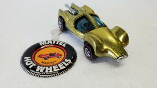 Vintage Redline Hot Wheels Mantis With Badge