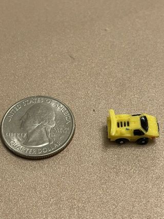 Micro Machines Insider Minis Yellow Lamborghini Galoob