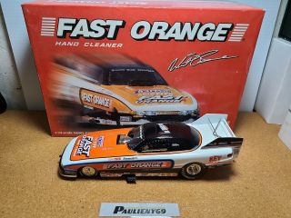 1995 Whit Bazemore Fast Orange Dodge 1:24 Nhra Funny Car Action Die - Cast Mib