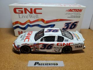 2001 Hank Parker Jr 36 Gnc Cicci - Welliver Racing Chevy 1:24 Nascar Action Mib