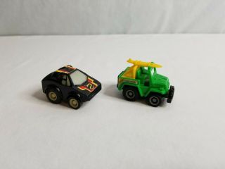 Takara Tonka Turbo Tricksters Pullback Penny Racers Sun Devil Jeep & Nite Viper