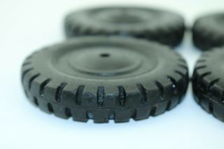 Replacement Tires For Lincoln And Other Toy Trucks 3 Inch Version X4