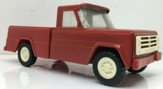 Vintage Structo Hom - Pak Red Pickup Truck Steel Cab Plastic Bed/grill/chassis