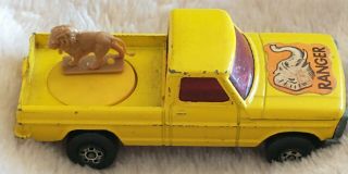 1973 Lesney Matchbox Rola - Matics Wild Life Diecast Toy Truck - Made In England