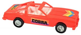 Vintage Plastic Toy Car T - Top Ford Cobra Mustang Gay Toys Made In The Usa