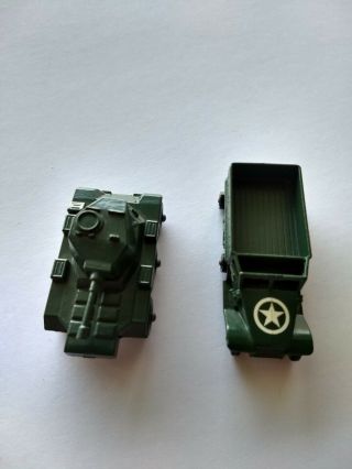Matchbox Lesney Personnel Carrier & Saladin Armoured Car/ Near 2