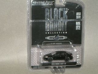 1/64th Greenlight Black Bandit S9 2013 Dodge Dart Gt