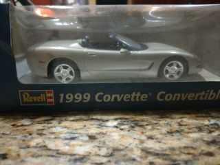 Revell 1999chevy Corvette 1:24 Scale Plastic Model Car Pewter