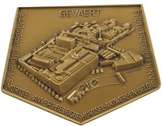 Belgium Medal Huguenin Gavaert 61mm 54g P47 033