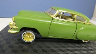 Loc Riderz Chevrolet1954 Belair Green hard top Malibu 1:32 (side mirror missing) 2