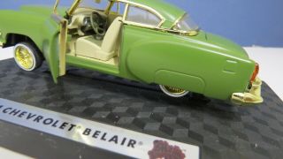 Loc Riderz Chevrolet1954 Belair Green hard top Malibu 1:32 (side mirror missing) 3