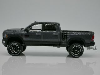 2018 Ram 2500 Power Wagon 1/64 Scale Diecast Car Real Tires 4x4 Lifted