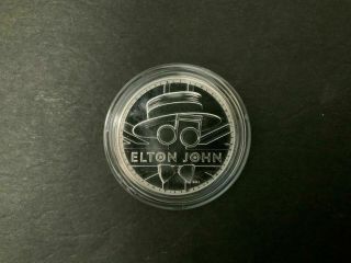 2021 Royal 1oz Music Legends: Elton John Great Britain £2 Silver Coin