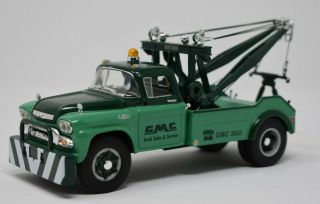 First Gear 1958 Gmc Tow Truck Green 1:34