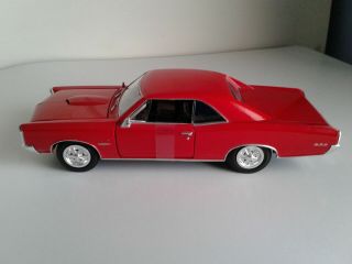 Ray 1966 Pontiac Gto Coupe Die - Cast Car 1:25 Diecast