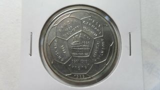 Cambodia 4 Riels Cu - Ni / 1990 Italy Worldcup / Mintage : 2000,  1989,  Unc