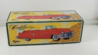 Vintage 50 ' s Fifties Tin Friction Car 1950 Pink Cadillac Open Japan RARE 2