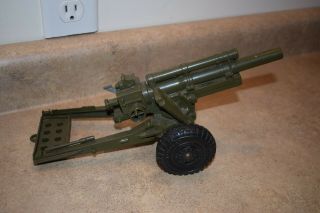 Vintage 1950’s Marx Lumar Army Firing Artillery Cannon Howitzer